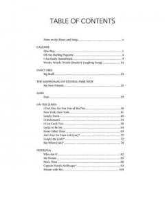 Bernstein Theatre Songs von Leonard Bernstein 