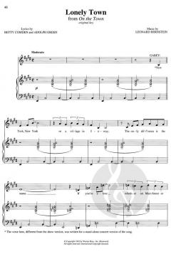 Bernstein Theatre Songs von Leonard Bernstein 