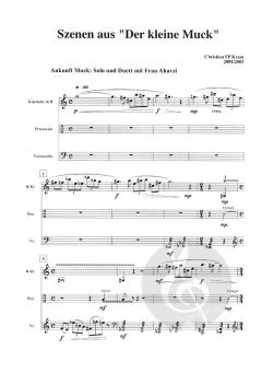 Ankunft Muck: Solo und Duett mit Frau Ahavzi (Christian Kram) 