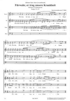 Fürwahr, er trug unsere Krankheit (Teja Lewandrowski) 