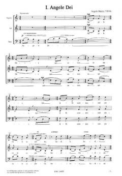 Tre Mottetti (Angelo Mazza) 