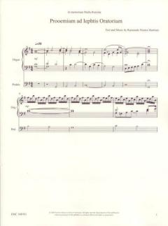 Prooemium ad Iephtis Oratorium 
