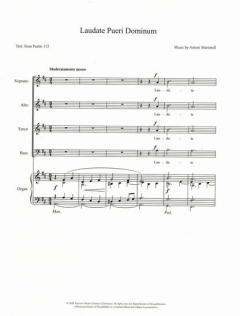 Laudate Pueri Dominum (Antonio Martorell) 