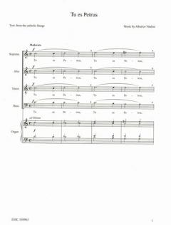 Tu es Petrus (Alberico Vitalini) 