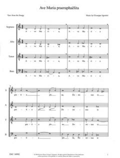 Ave Maria Praeraphaëlita (Guiseppe Agostini) 