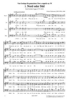 Nord oder Süd (Robert Schumann) 