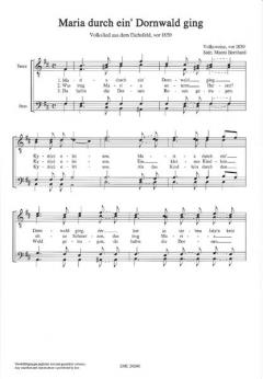 Maria durch ein Dornwald ging (Manni Bernhard) 