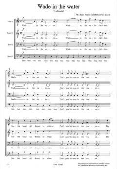 Wade In The Water (Hans Weiss-Steinberg) 