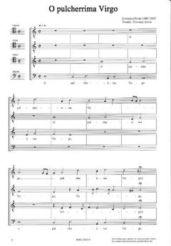 O pulcherrima Virgo von Constantius Festa 