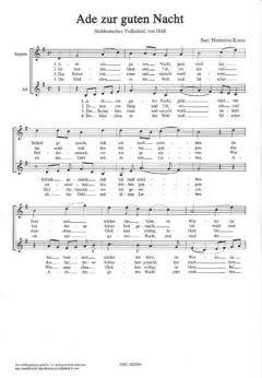 Ade zur guten Nacht (Hannelore Kunze) 