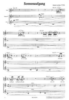 Sonnenaufgang (Vokalisen) (Rainer Lischka) 