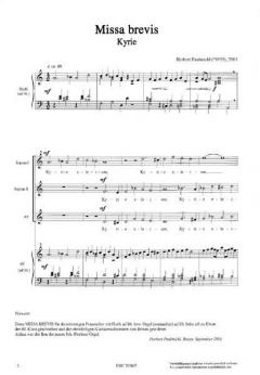 Missa brevis (Herbert Paulmichl) 