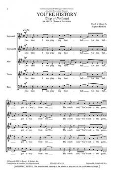 You're History (Stop At Nothing) (Stephen Hatfield) 