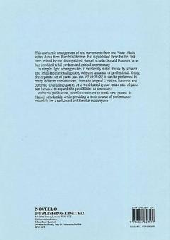 Water Music Chamber Suite von Georg Friedrich Händel 