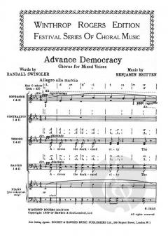 Advance Democracy (Benjamin Britten) 
