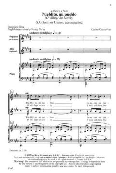 Pueblito, Mi Pueblo (Carlos Guastavino) 