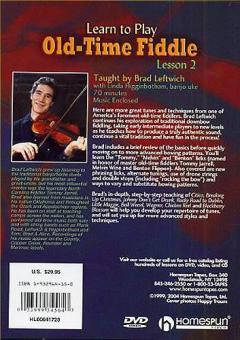 Learn To Play Old-Time Fiddle 2 von Brad Leftwich 