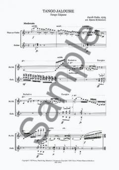 Tango Jalousie Tango Tzigane von Jacob Gade 