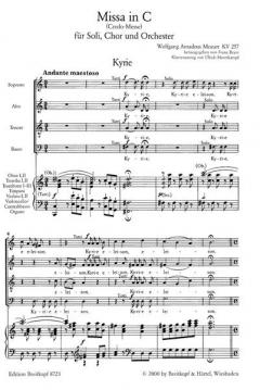 Missa in C-Dur KV 257 (W.A. Mozart) 