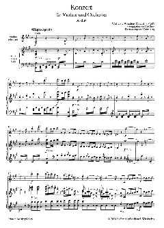 Violinkonzert A-Dur KV 219 von Wolfgang Amadeus Mozart im Alle Noten Shop kaufen