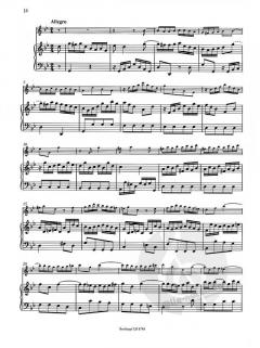 Sonate in g-Moll BWV 1020 von Johann Sebastian Bach 