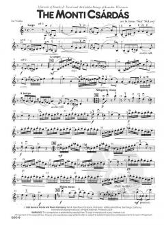 The Monti Csardas von Vittorio Monti 