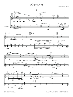 LO-SHU VI von Hans Zender 