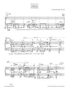 Miserere von Adriana Hölszky 