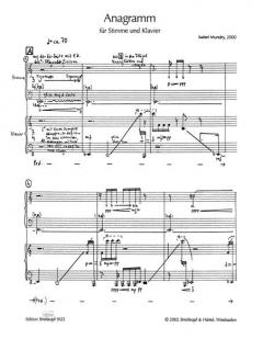 Anagramm von Isabel Mundry 