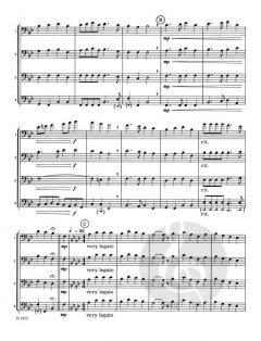 Christmas Trombones von James Christensen 