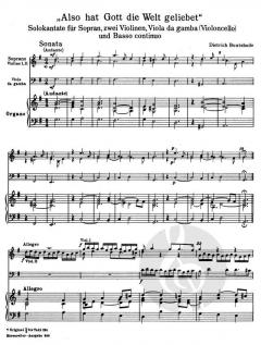 Also hat Gott die Welt geliebet BuxWV 5 (Dietrich Buxtehude) 