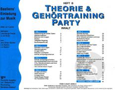 Bastien's Einladung zur Musik: Theorie & Gehörtraining Party Heft B 