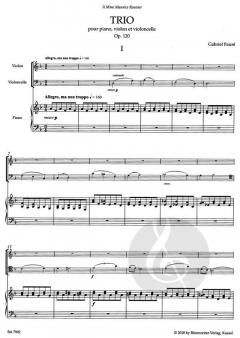 Trio Op. 120 (Gabriel Fauré) 