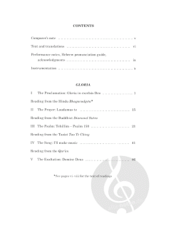 Gloria (Karl Jenkins) 