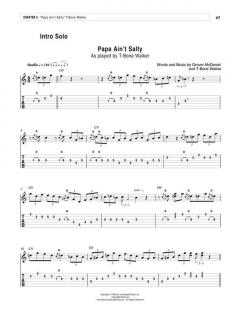 Berklee Blues Guitar Songbook von Michael Williams 