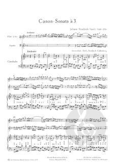 Canon Sonata a 3 F-Dur (Johann Friedrich Fasch) 