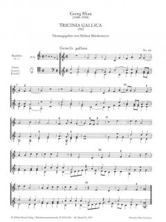 Tricinia Gallica (Georg Rhau) 