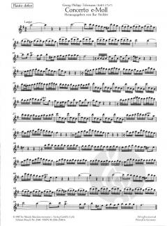 Konzert e-Moll (Georg Philipp Telemann) 
