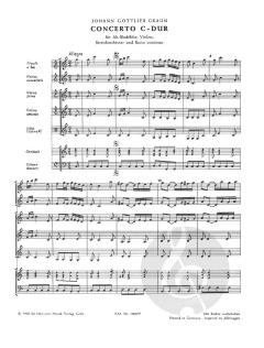Concerto C-Dur (Johann Gottlieb Graun) 