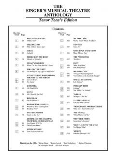 The Singer's Musical Theatre Anthology 