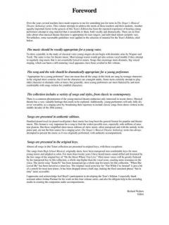 The Singer's Musical Theatre Anthology 