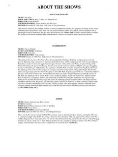 The Singer's Musical Theatre Anthology 