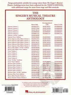 Singer's Musical Theatre Anthology - Teen's Ed. 