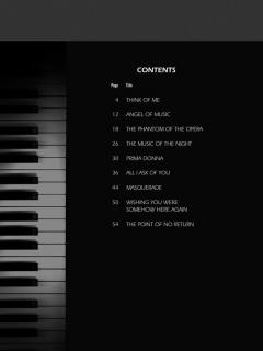 The Phantom Of The Opera von Andrew Lloyd Webber 