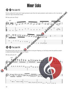 Jazz-Rock Licks For Guitar von Steve Freeman 