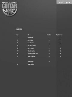 Guitar Play-Along Vol. 124: Modern Worship 