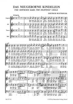 Das neugeborne Kindelein (Dietrich Buxtehude) 