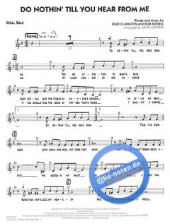 Do Nothin' Till You Hear From Me von Duke Ellington (Download) 