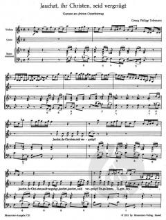 Jauchzt, ihr Christen, seid vergnügt (Georg Philipp Telemann) 