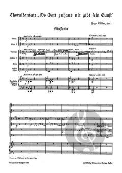 Wo Gott zuhaus nit gibt sein Gunst op. 11/1 (Hugo Distler) 